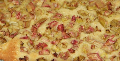 Rebarbora koláč recept
